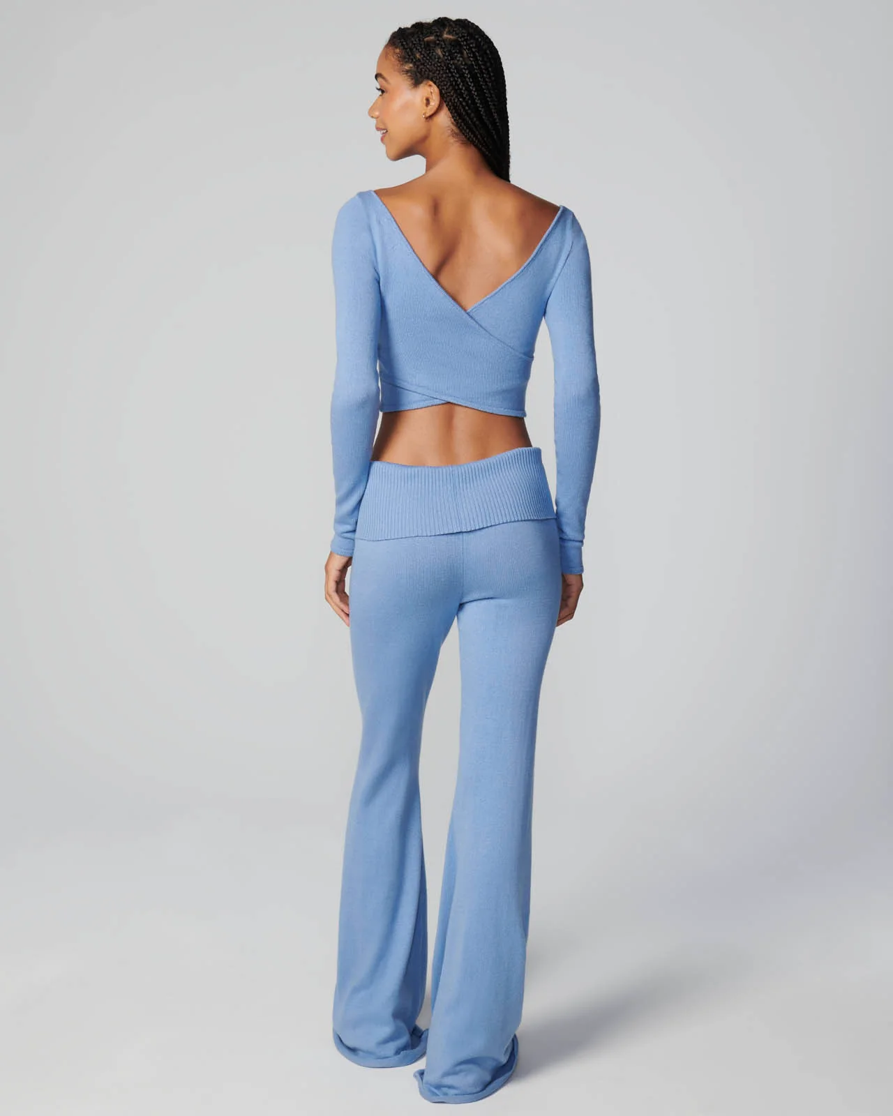 Barre Foldover Wide Leg Pant - Image 5
