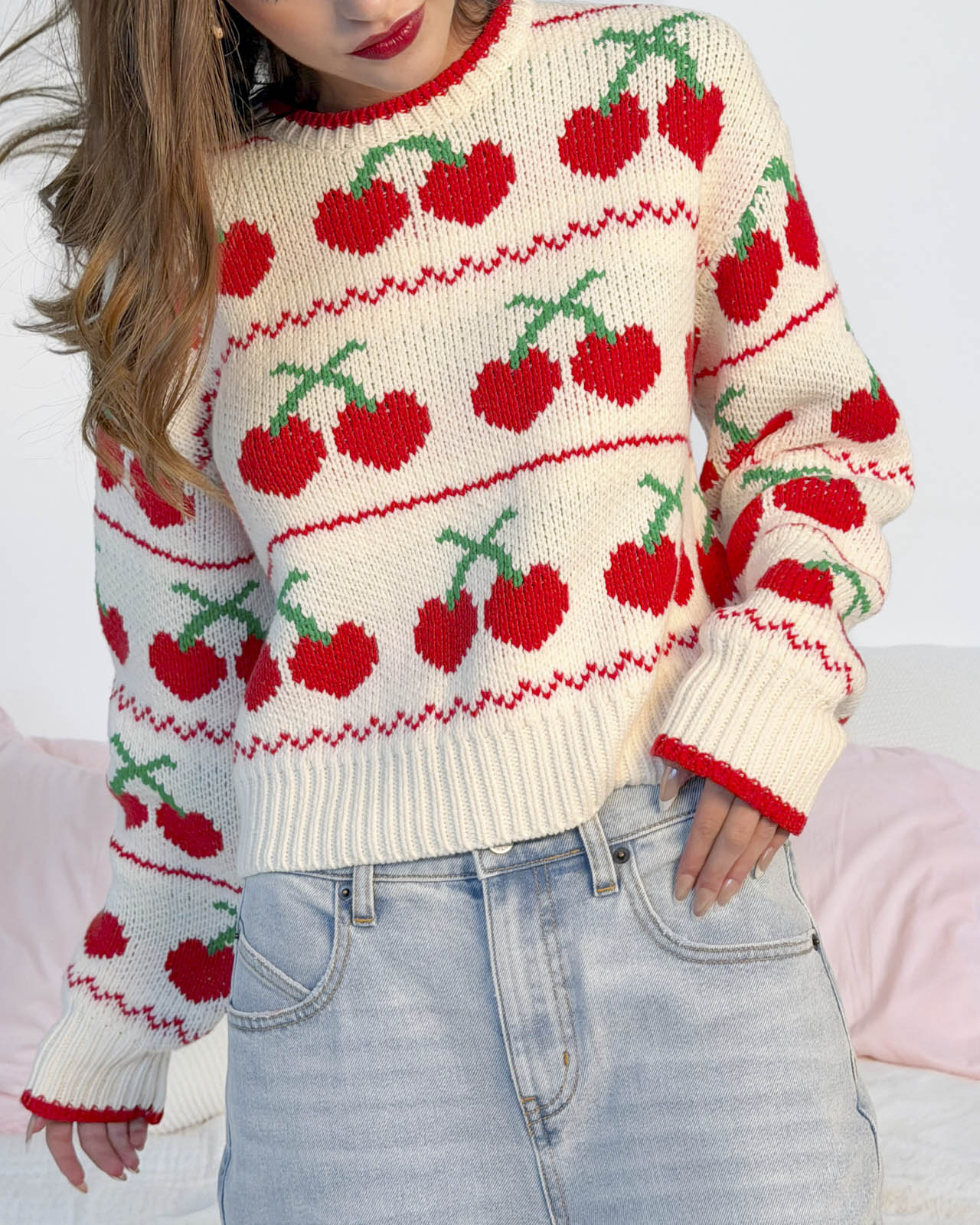 Cherry Love Sweater - Image 11