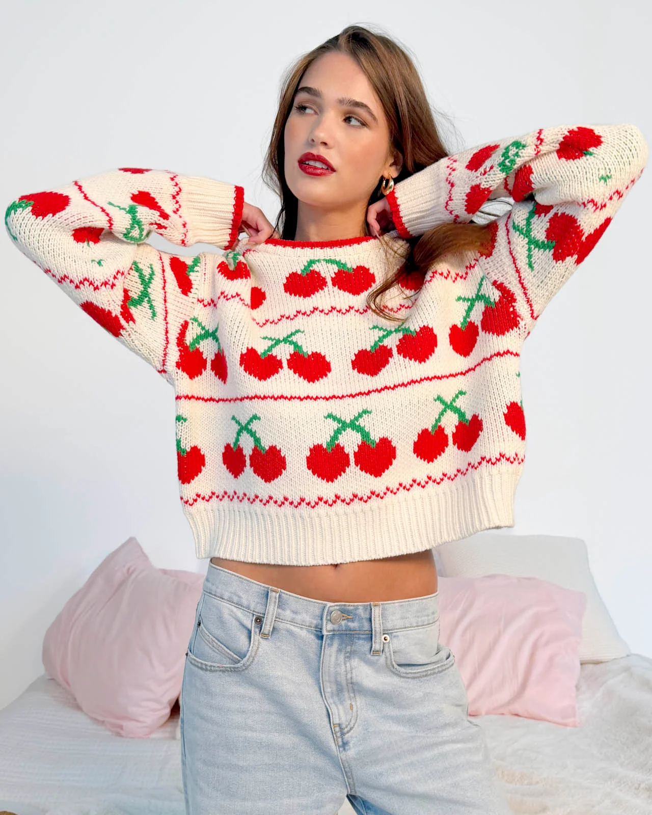Cherry Love Sweater - Image 7