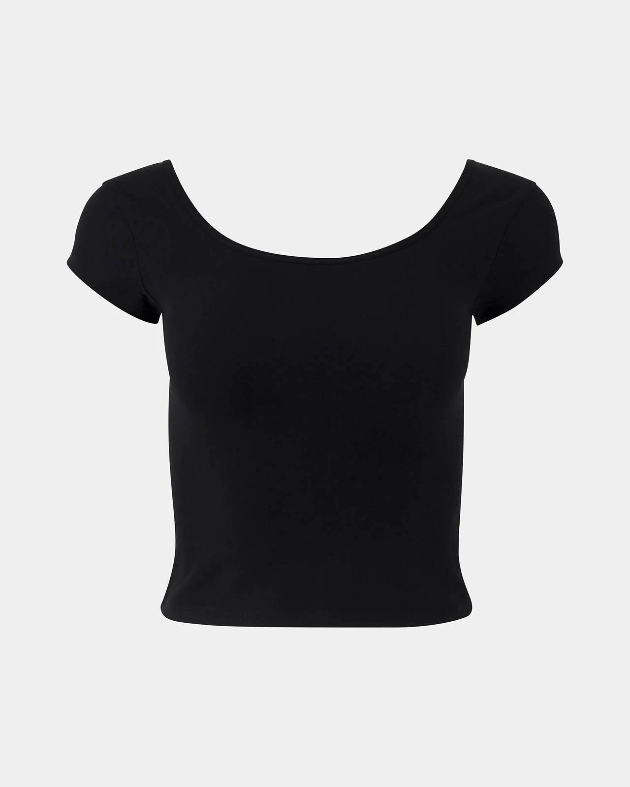 Compact Jersey Scoop Tee - Image 2