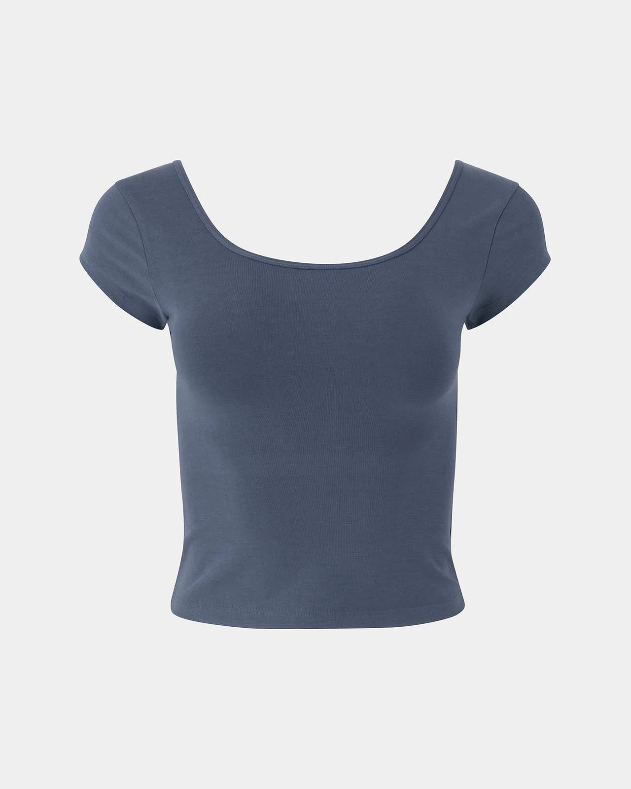 Compact Jersey Scoop Tee - Image 5