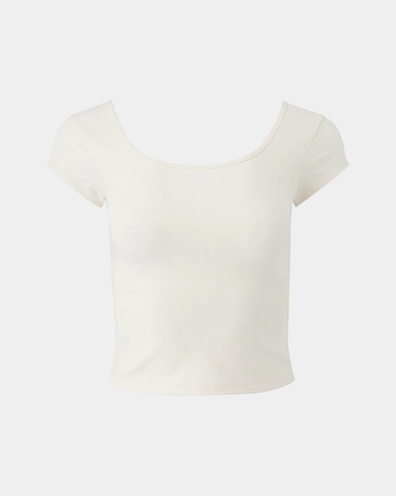 Compact Jersey Scoop Tee - Image 9