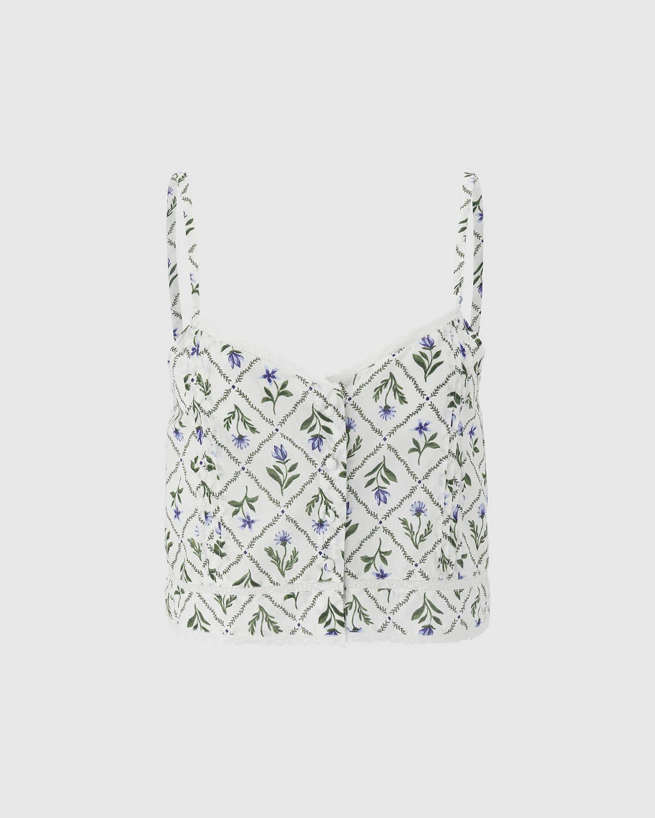 Cotton Button Down Tank - Image 17
