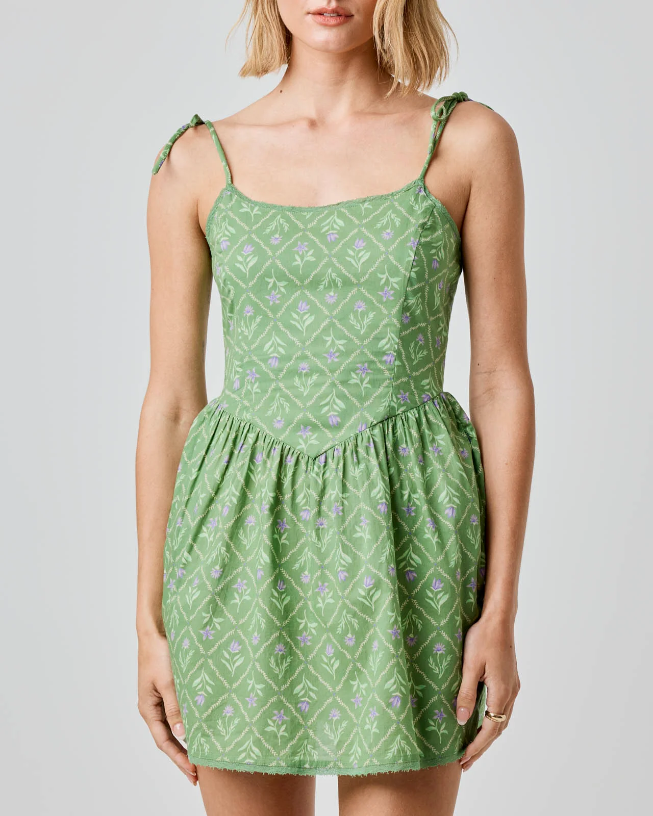 Cotton Fit & Flare Dress - Image 19