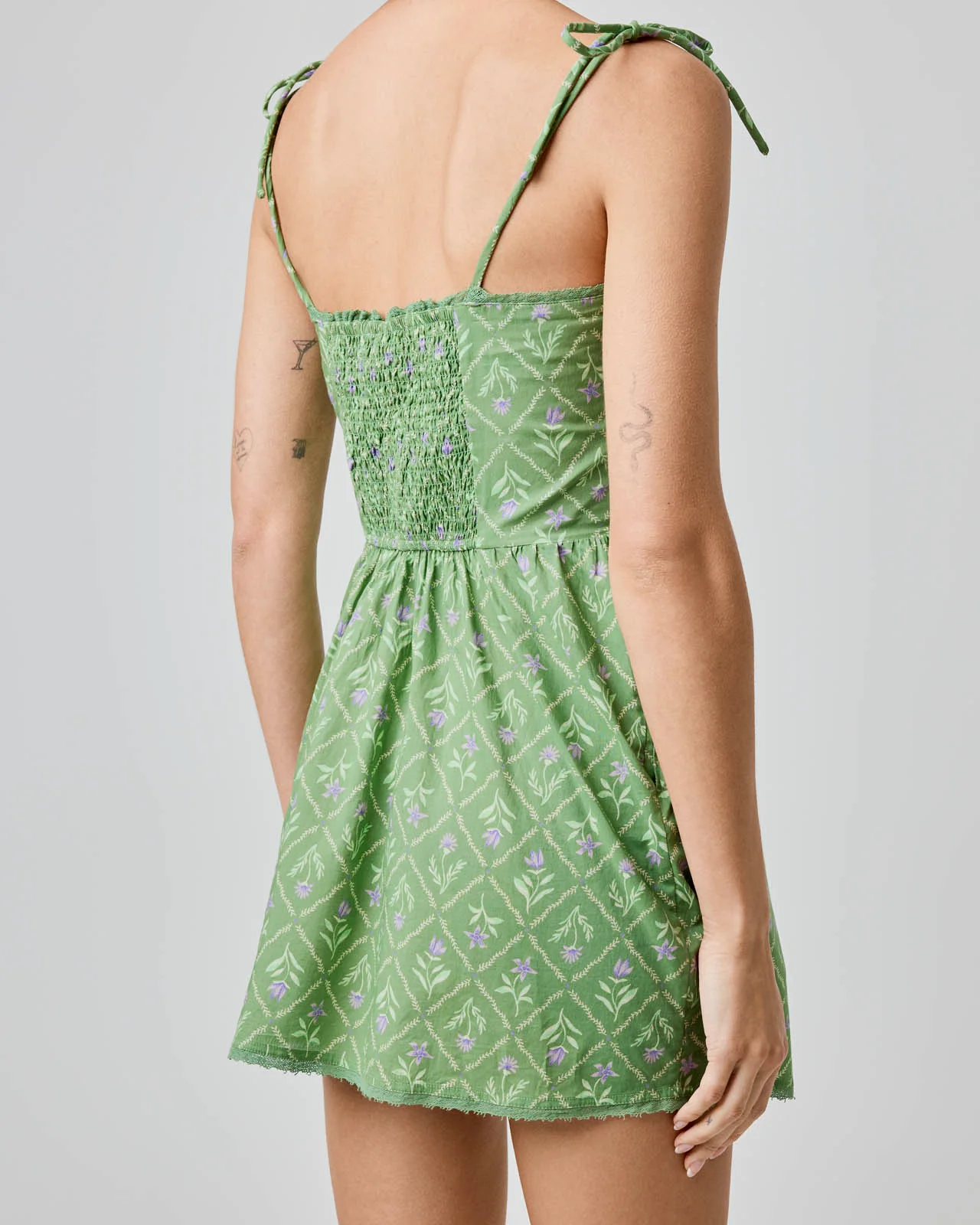 Cotton Fit & Flare Dress - Image 21
