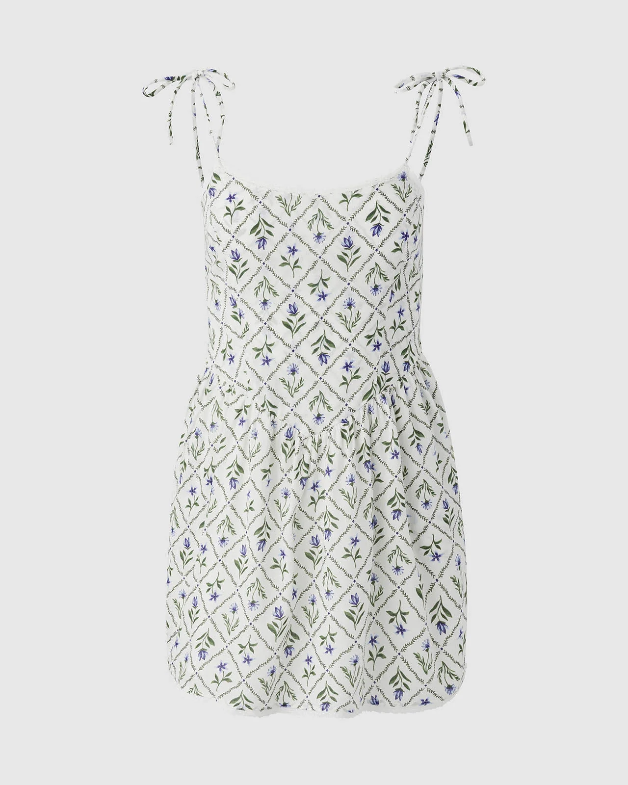 Cotton Fit & Flare Dress - Image 9