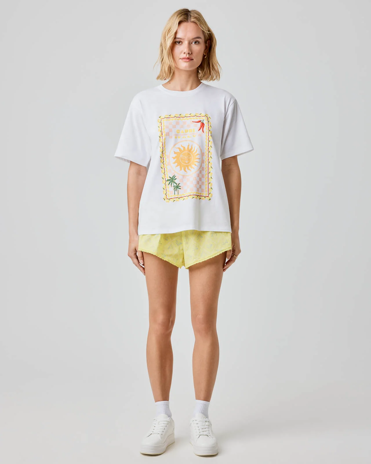Cotton Lace Trim Short - Image 8