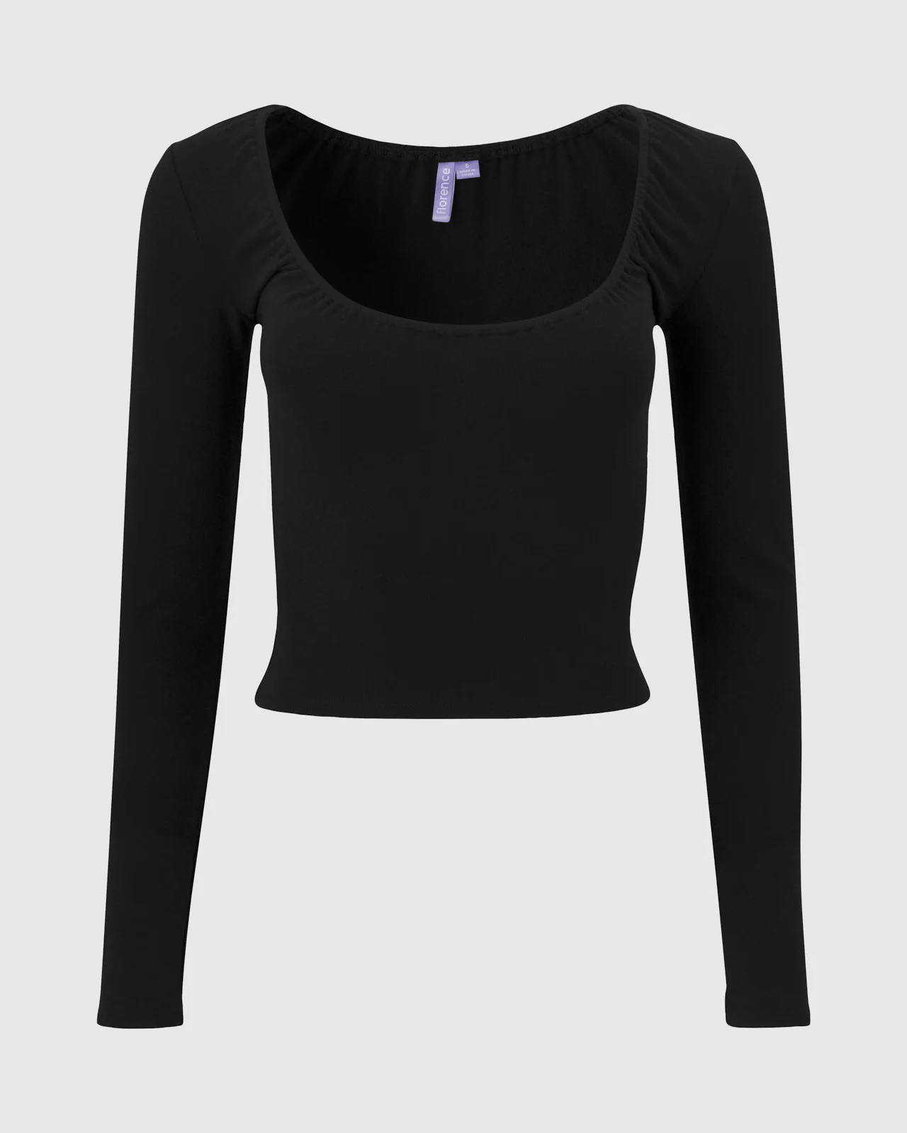 Cotton Modal Ruched Long Sleeve - Image 16