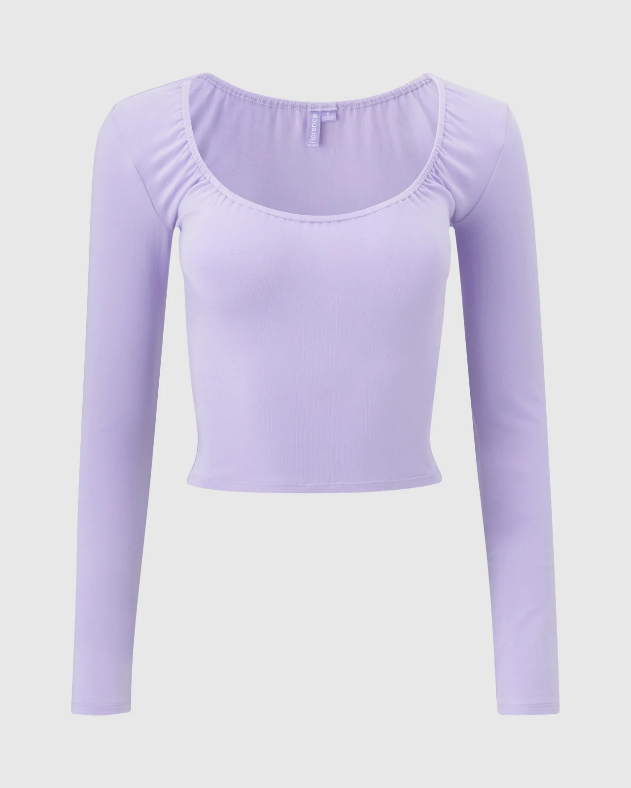 Cotton Modal Ruched Long Sleeve - Image 22