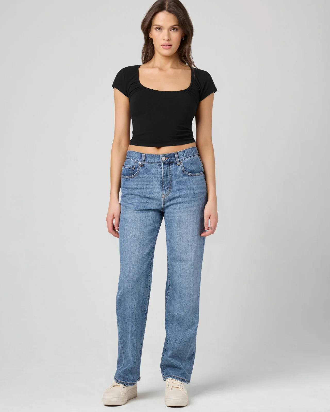 Cotton Modal Ruched Short Sleeve - Image 10
