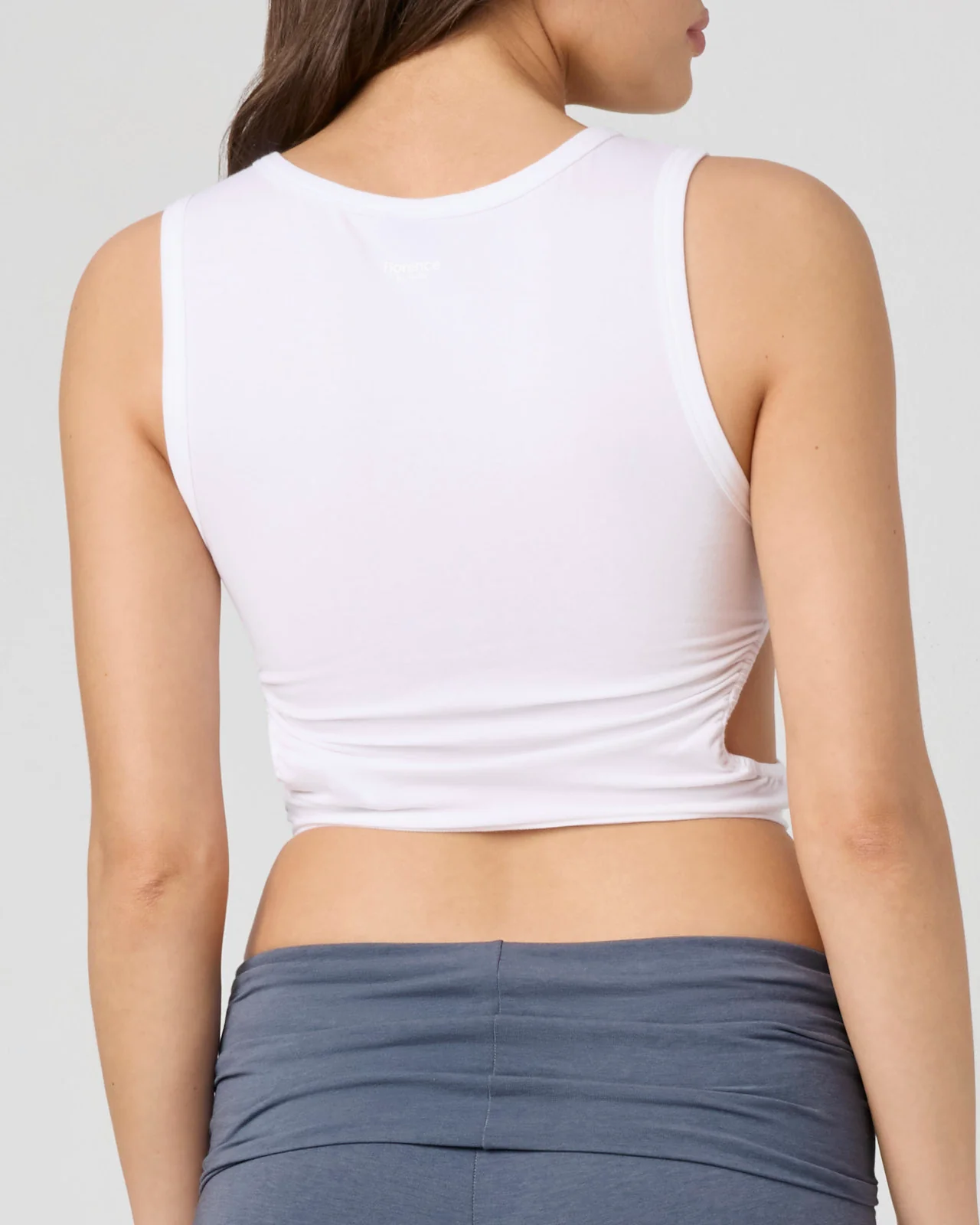 Cotton Modal Ruched Tank - Image 14