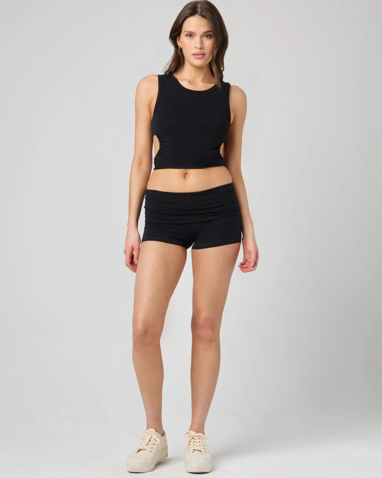 Cotton Modal Ruched Tank - Image 17
