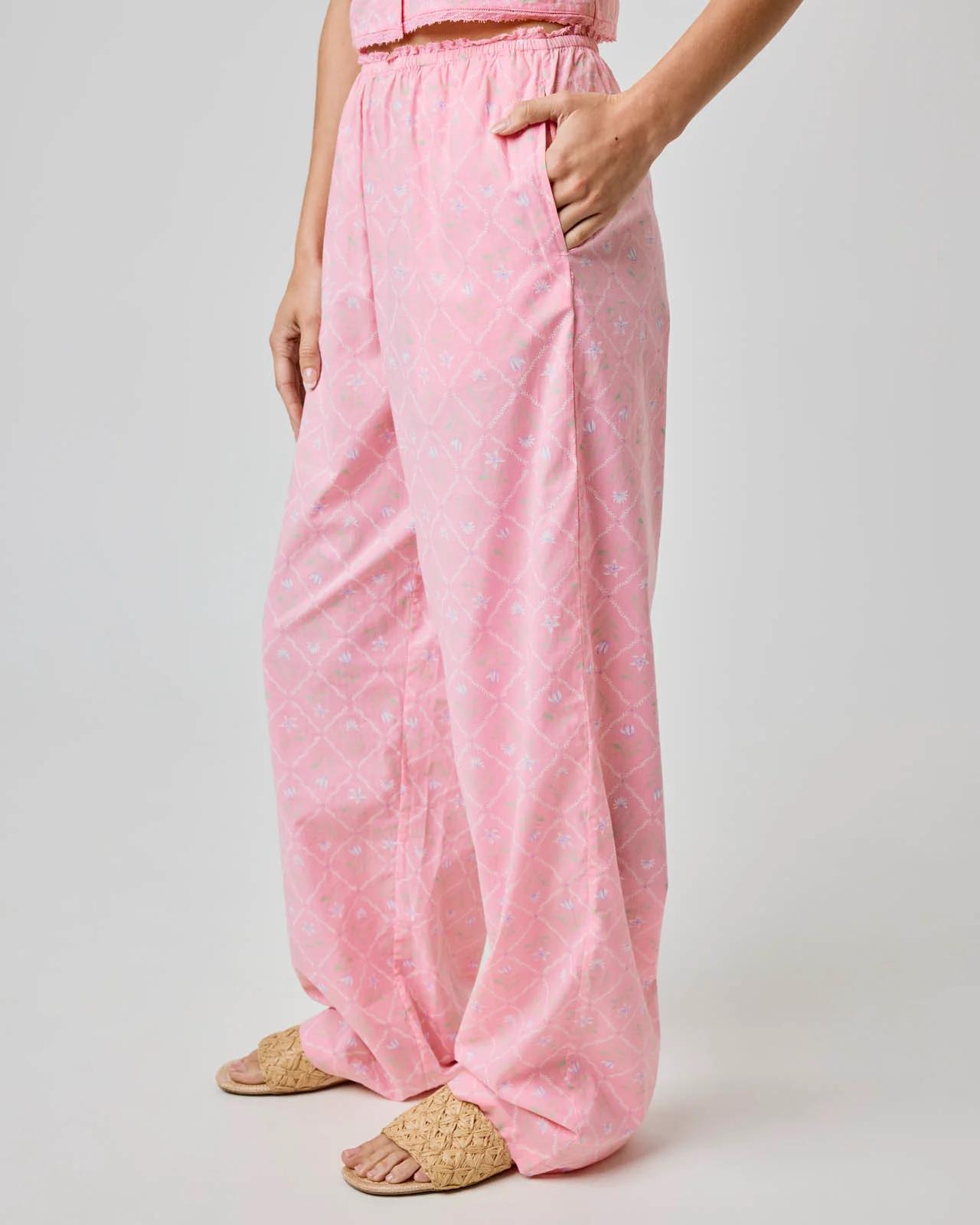 Cotton Wide Leg Pant - Image 10