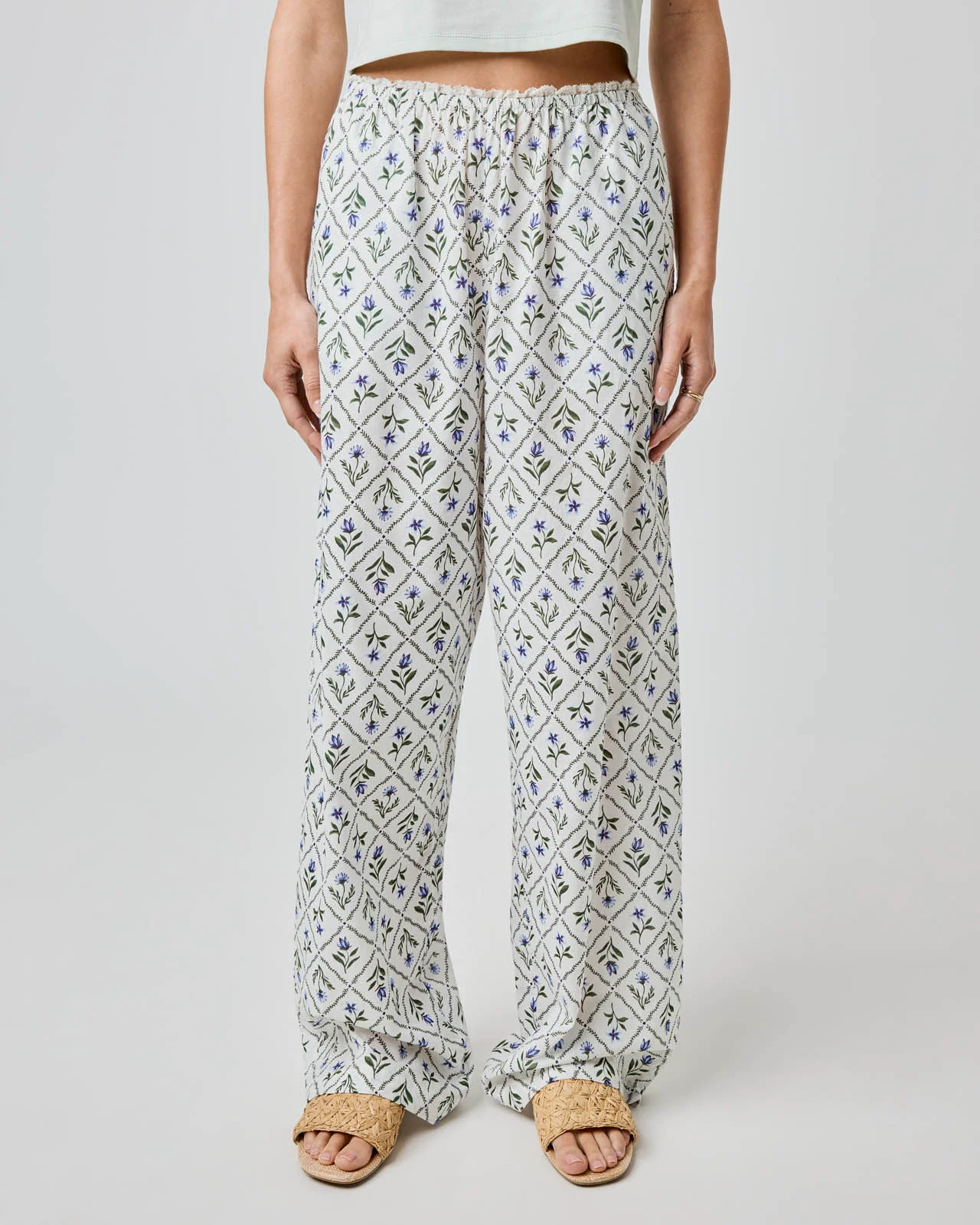 Cotton Wide Leg Pant - Image 13
