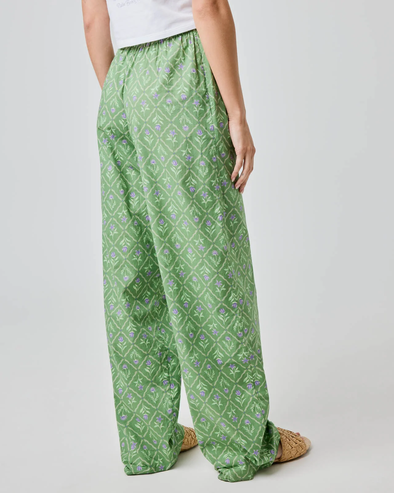 Cotton Wide Leg Pant - Image 22