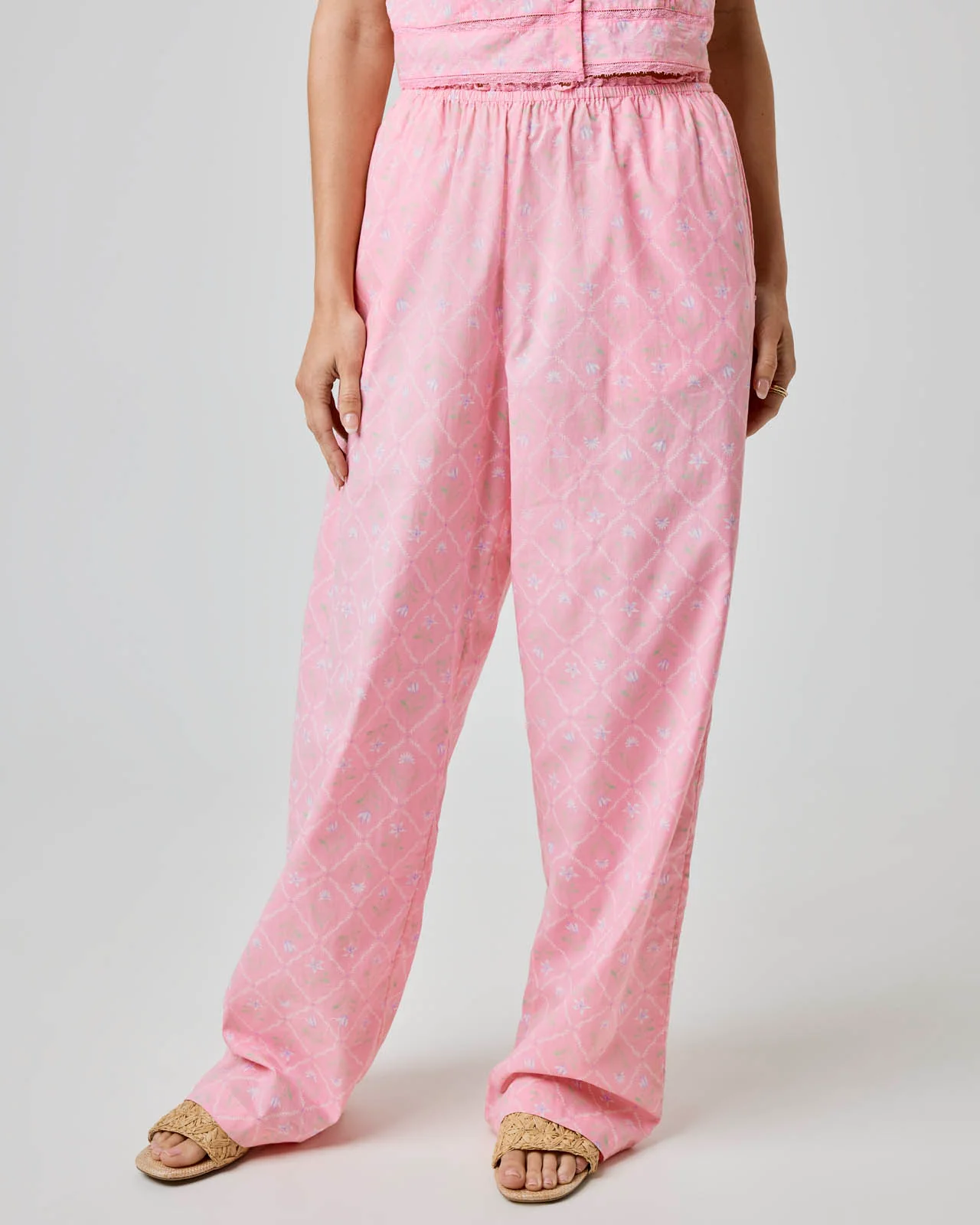 Cotton Wide Leg Pant - Image 7