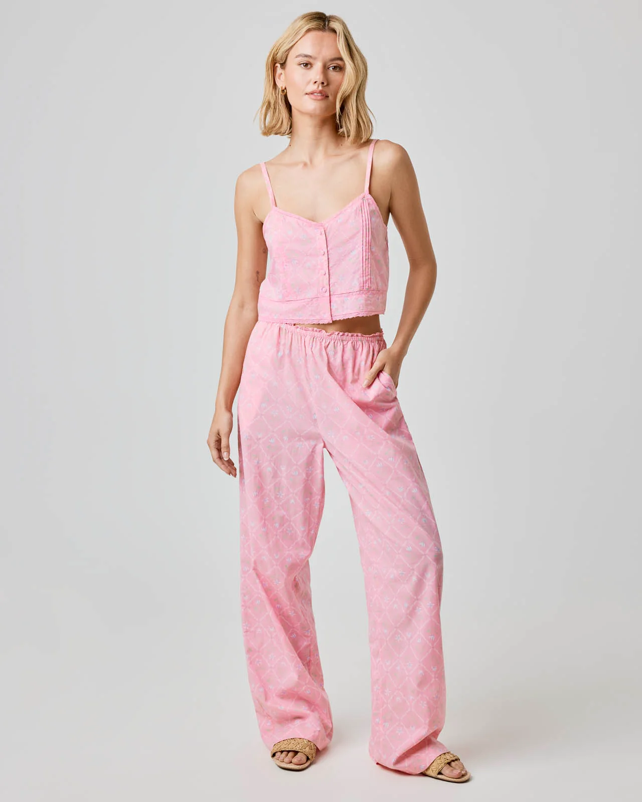 Cotton Wide Leg Pant - Image 9