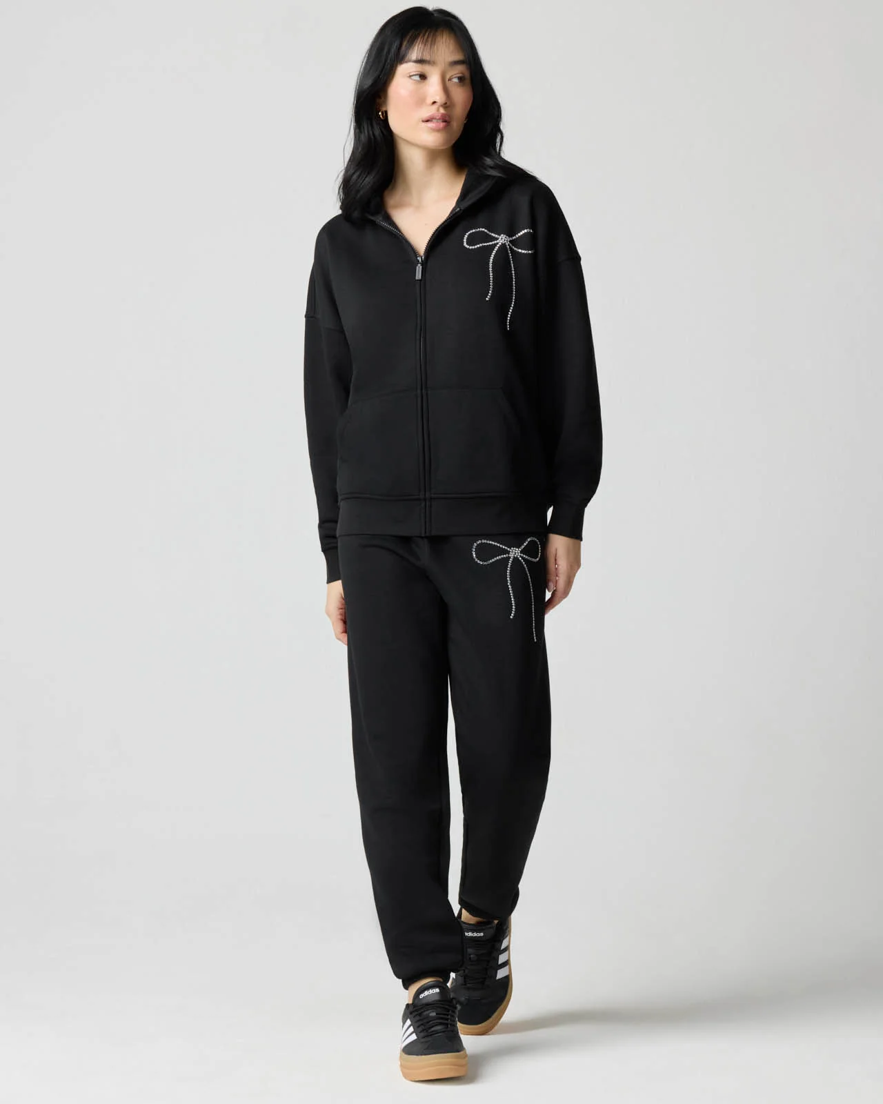 Cozy Crush Bedazzled Oversized Zip Hoodie - Image 16