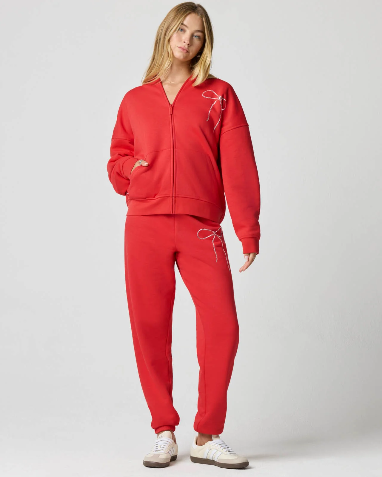 Cozy Crush Bedazzled Oversized Zip Hoodie - Image 25