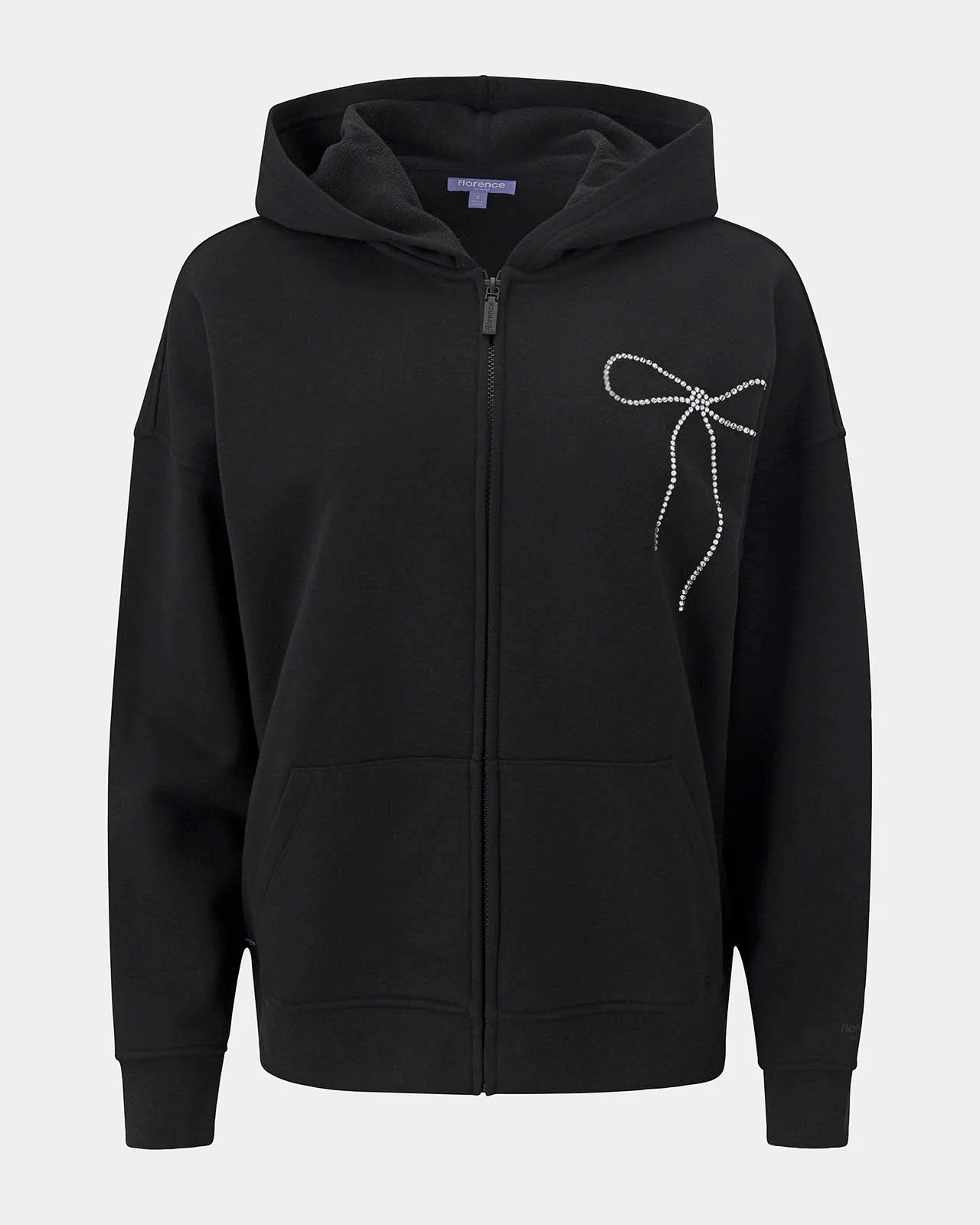 Cozy Crush Bedazzled Oversized Zip Hoodie - Image 9