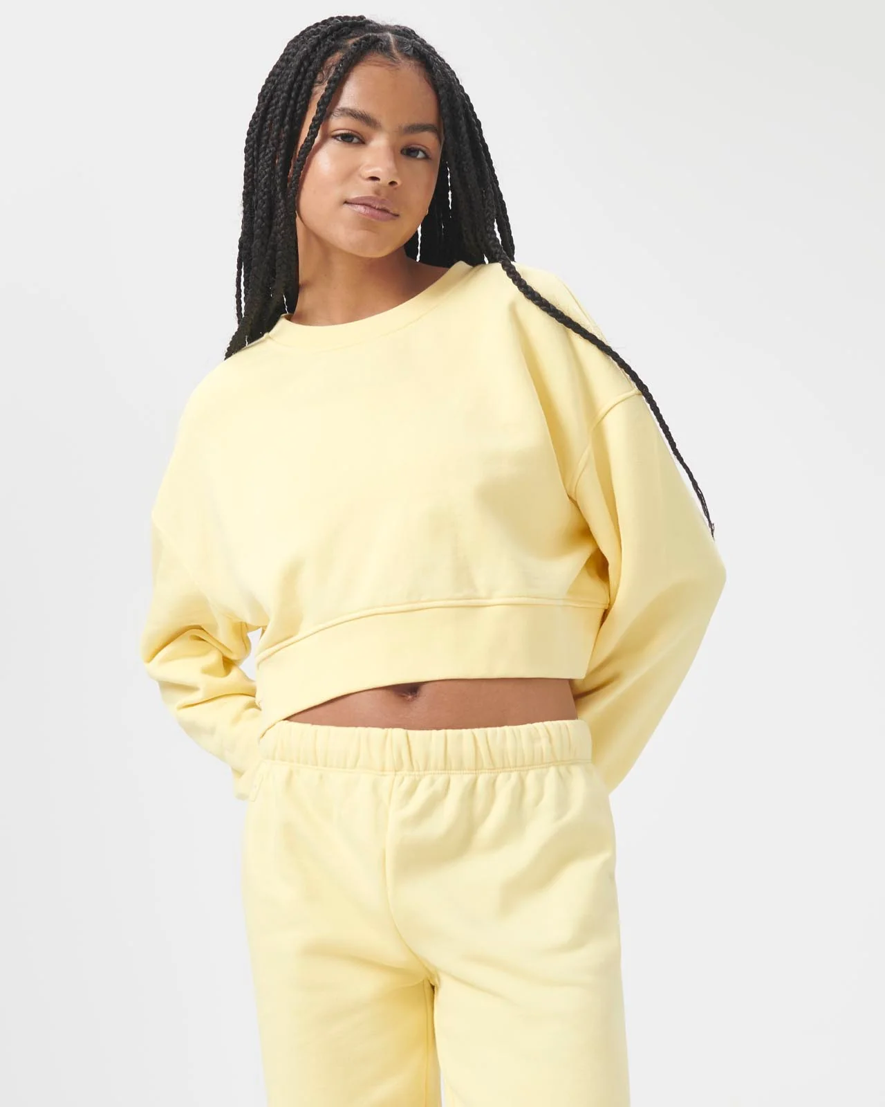 Cozy Crush Cropped Sweatshirt - Image 3