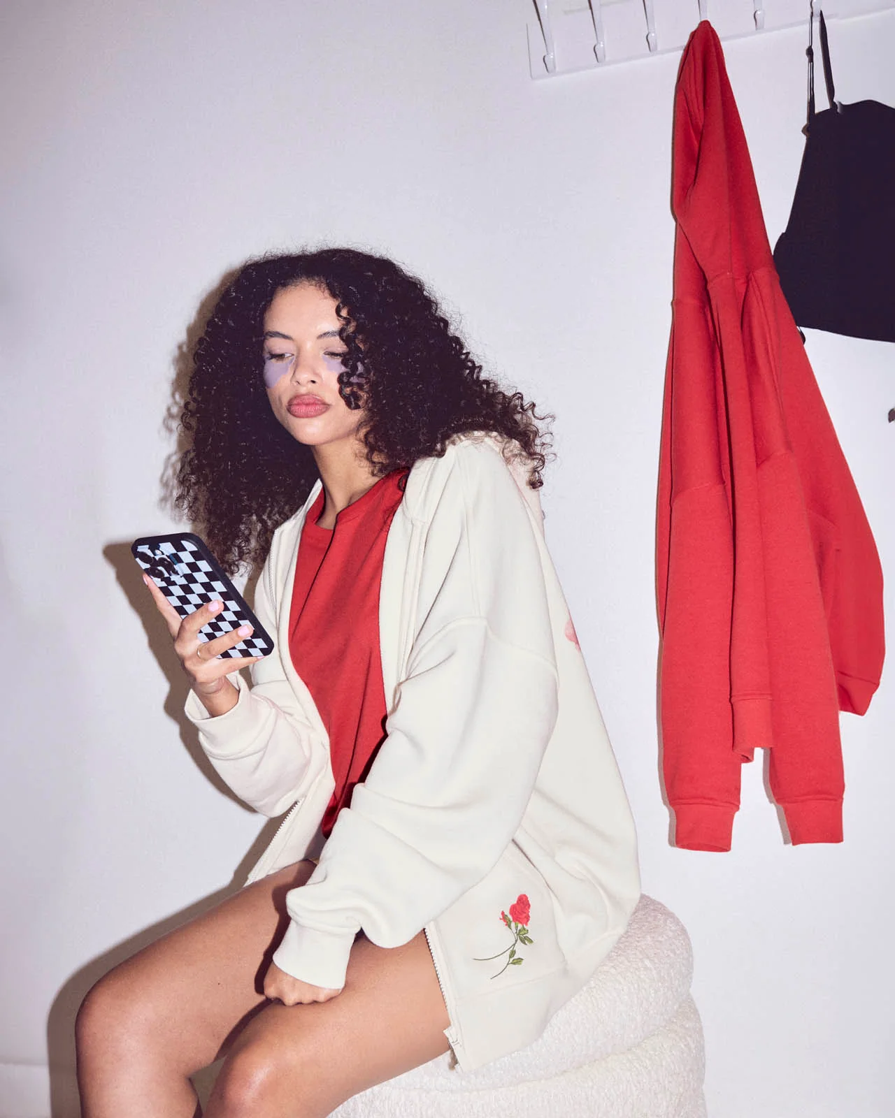 Cozy Crush Forever Oversized Zip Hoodie - Image 7