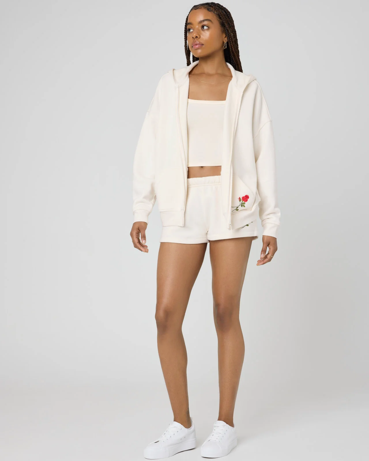Cozy Crush Forever Oversized Zip Hoodie - Image 9