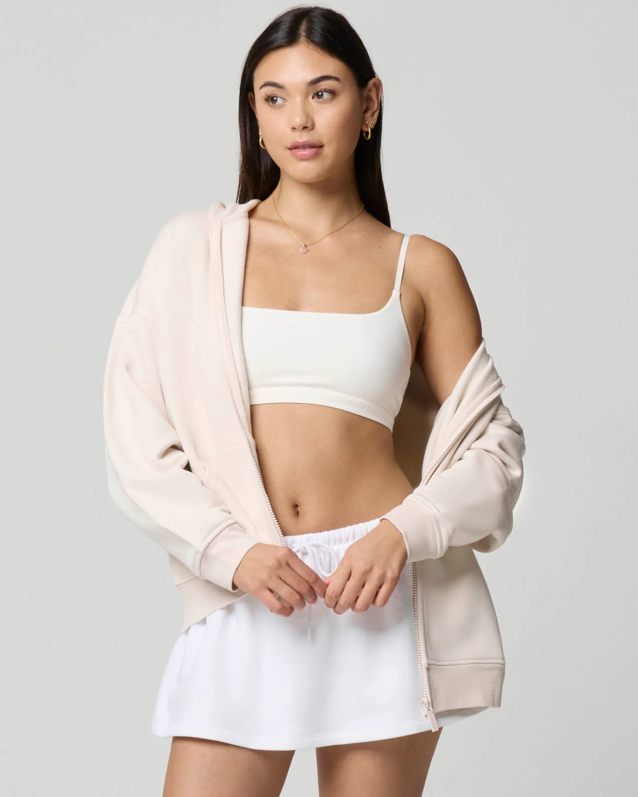 Cozy Crush Oversized Zip Graphic Hoodie - Image 3