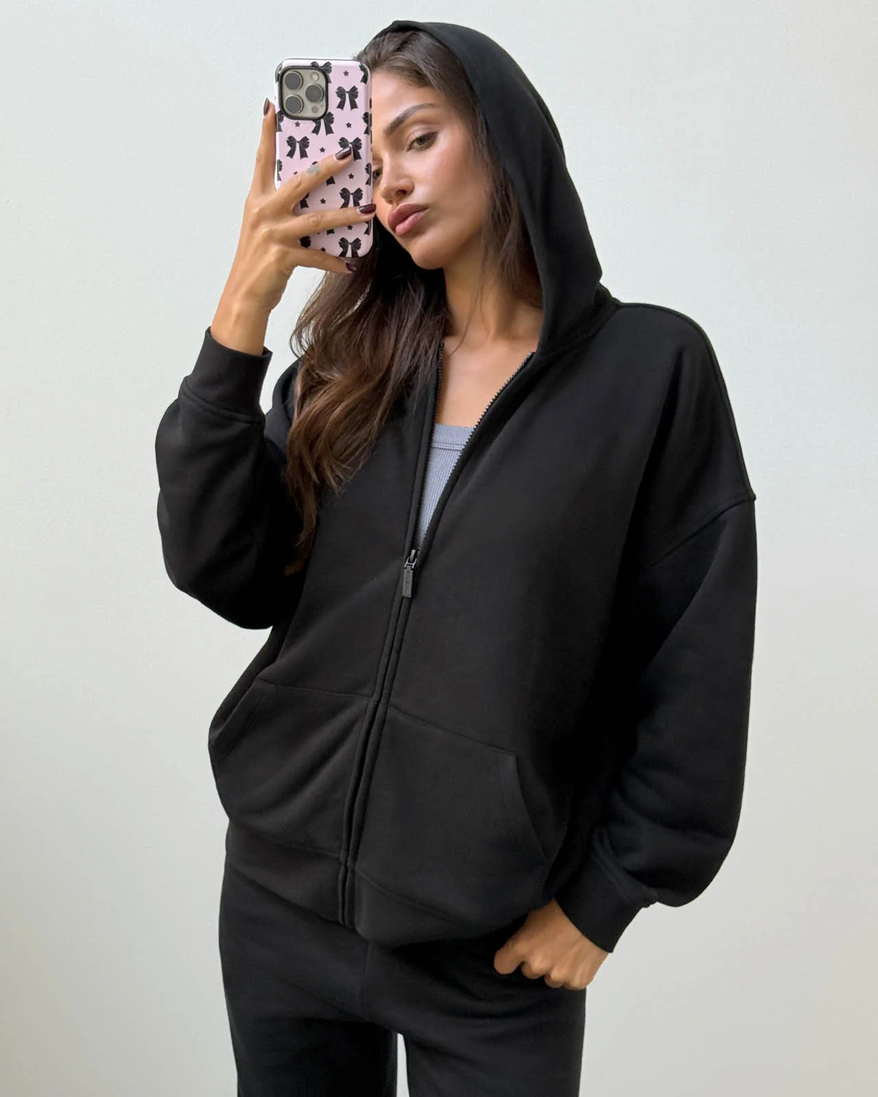 Cozy Crush Oversized Zip Hoodie - Image 34