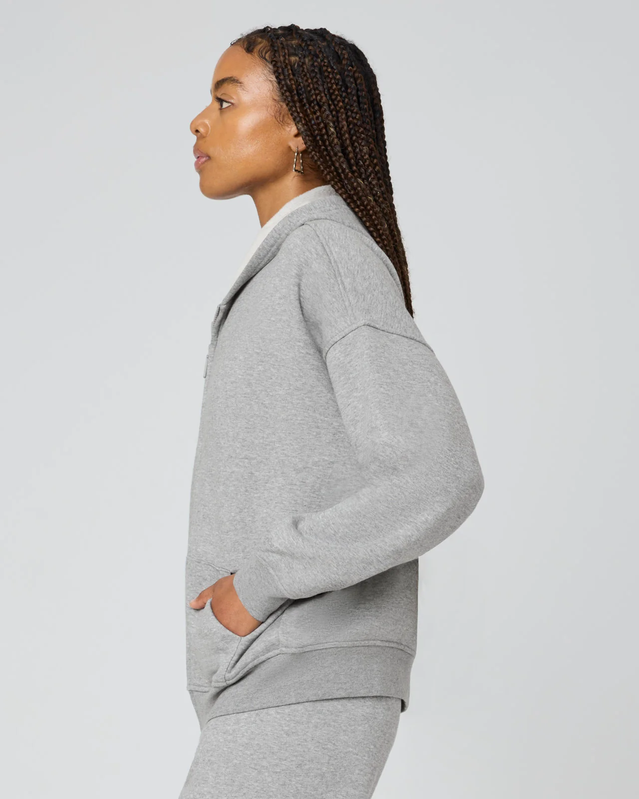 Cozy Crush Oversized Zip Hoodie - Image 9