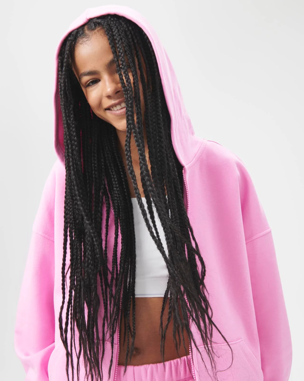 Cozy Crush Oversized Zip Hoodie - Image 5