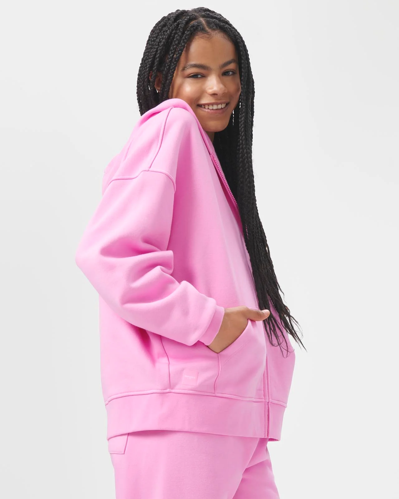 Cozy Crush Oversized Zip Hoodie - Image 6
