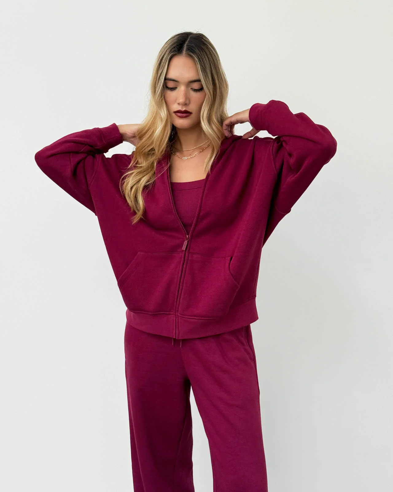 Cozy Crush Oversized Zip Hoodie - Image 72