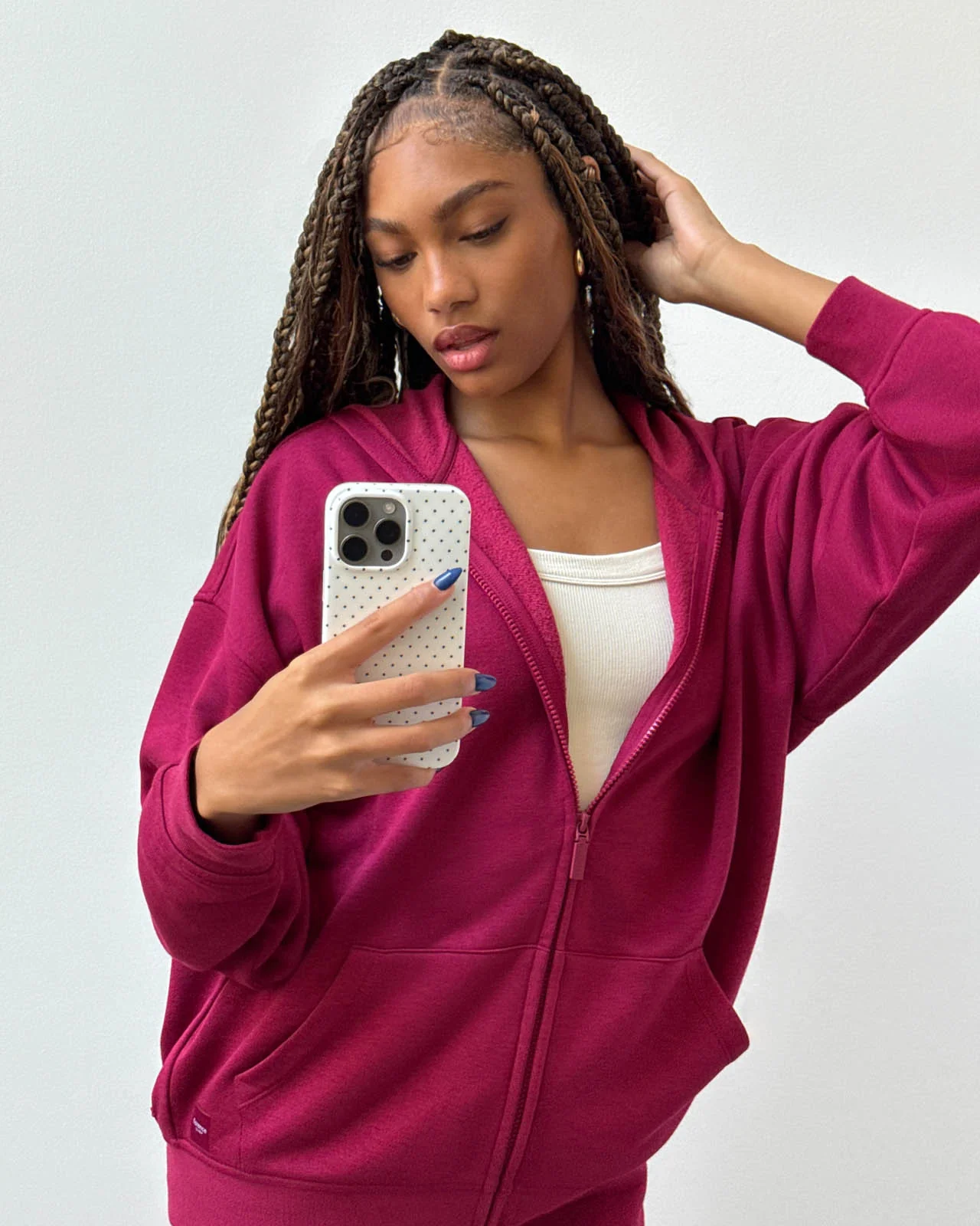 Cozy Crush Oversized Zip Hoodie - Image 75