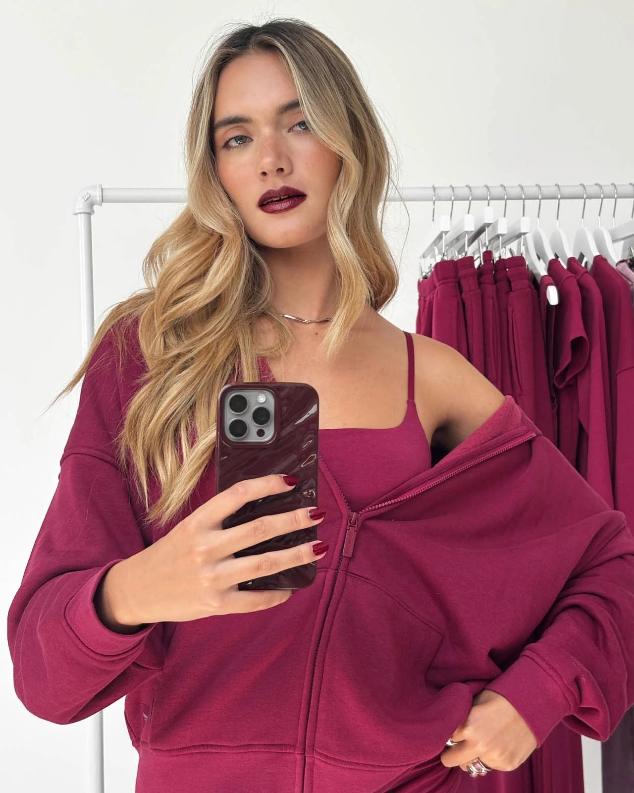 Cozy Crush Oversized Zip Hoodie - Image 77