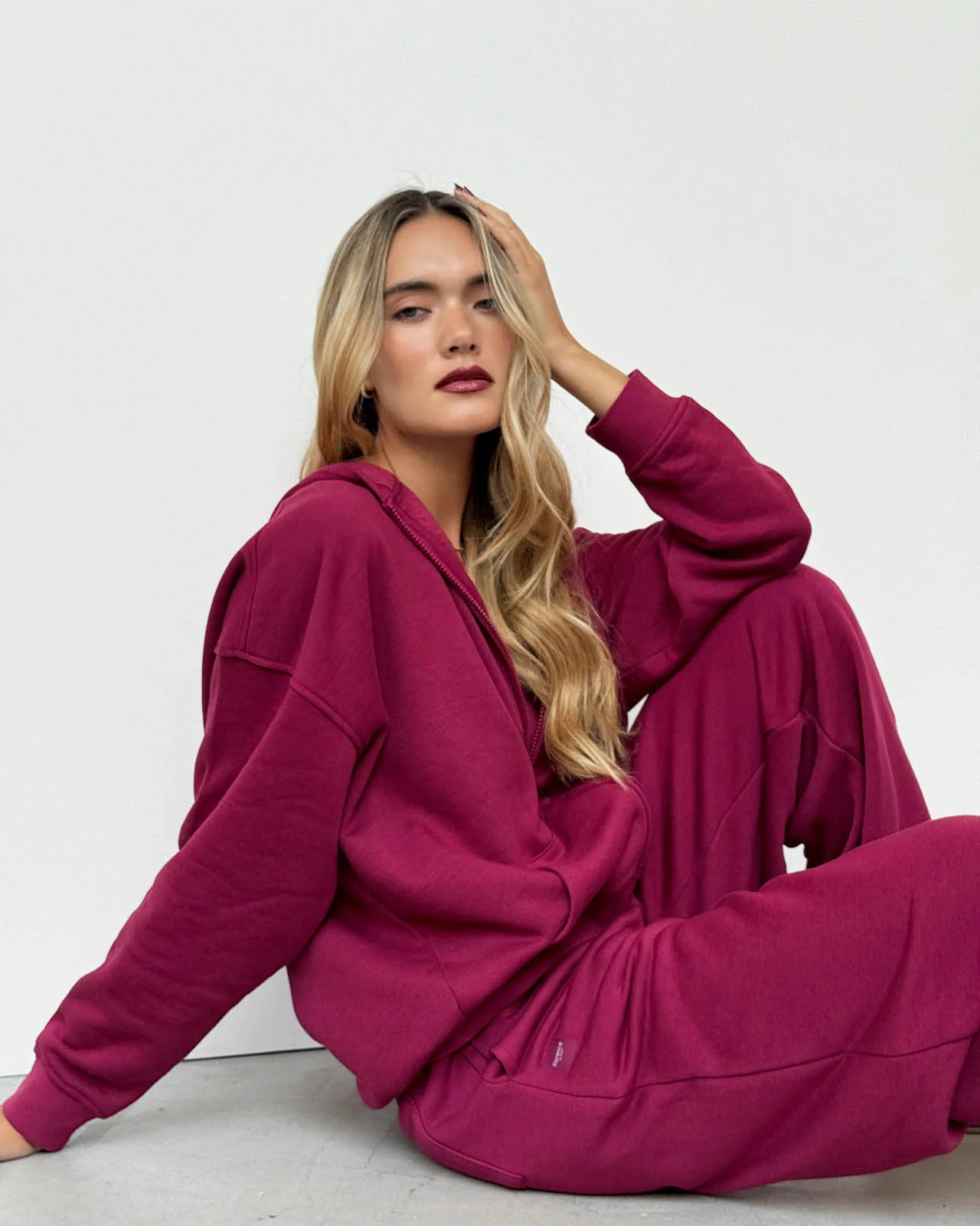 Cozy Crush Oversized Zip Hoodie - Image 79