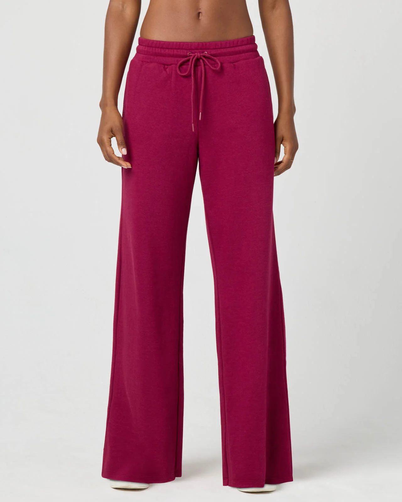Cozy Crush Raw Hem Wide Leg Pant - Image 3