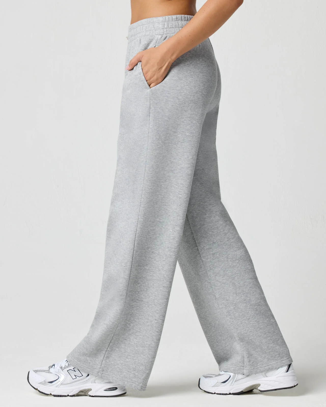 Cozy Crush Rosette Wide Leg Sweatpant - Image 3