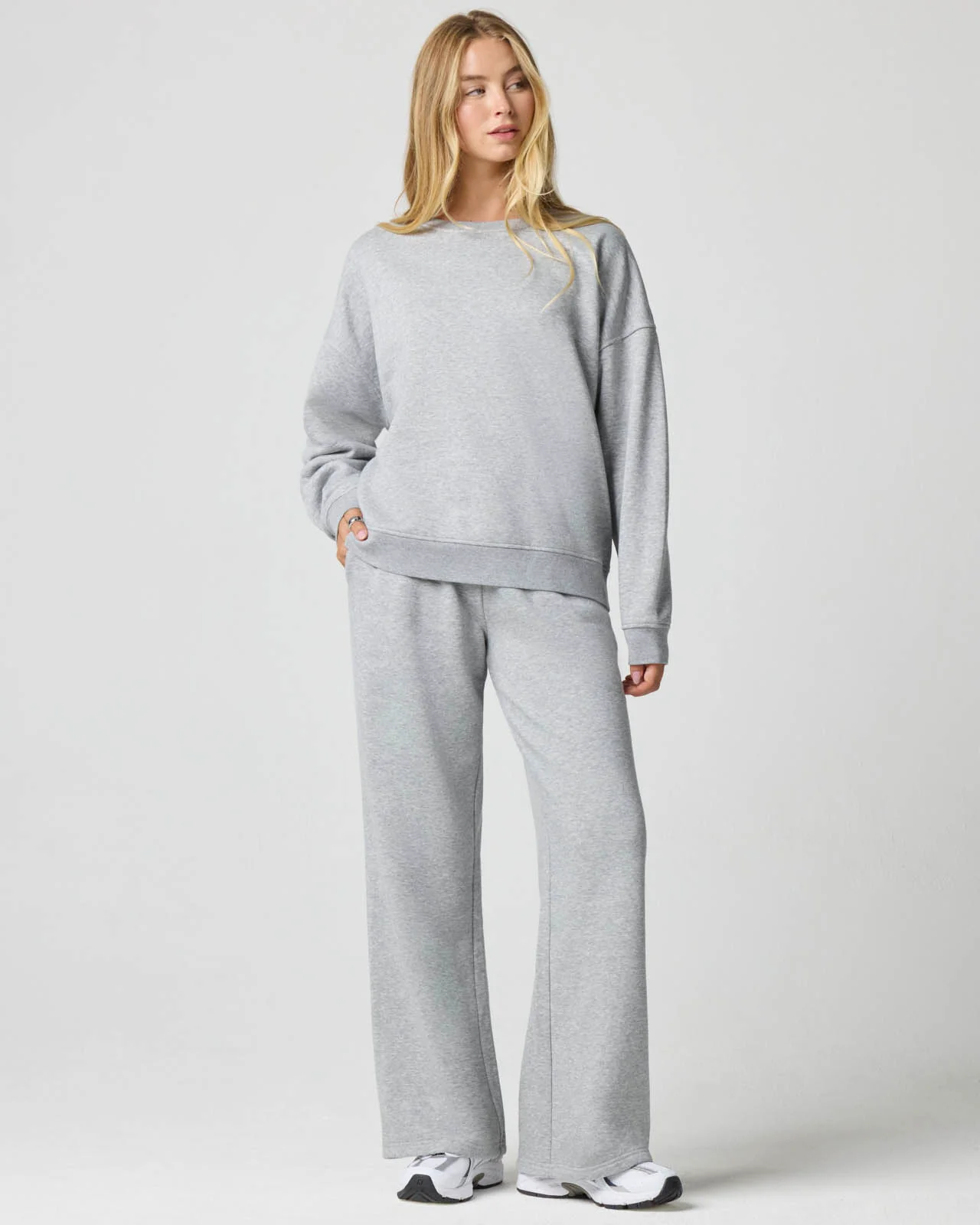 Cozy Crush Rosette Wide Leg Sweatpant - Image 6