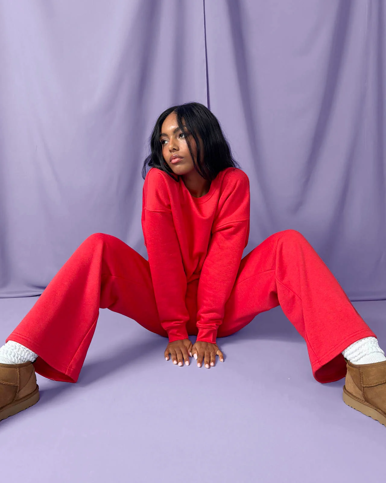 Cozy Crush Wide Leg Sweatpant - Image 78
