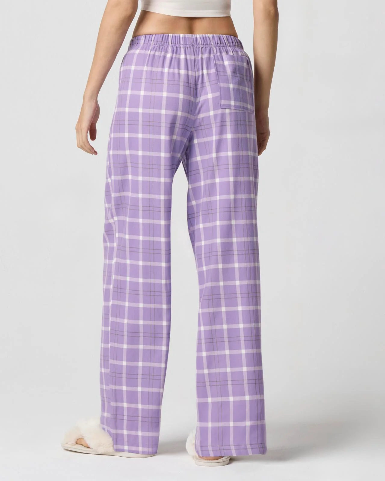 Cozy Flannel Bow Sleep Pant - Image 10