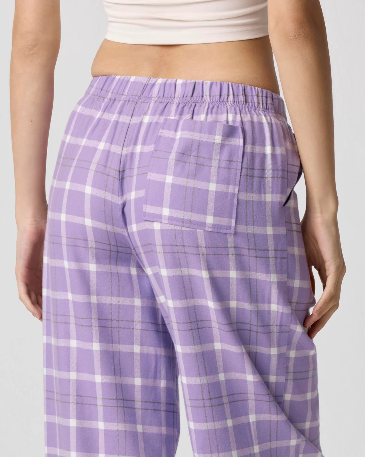 Cozy Flannel Bow Sleep Pant - Image 12