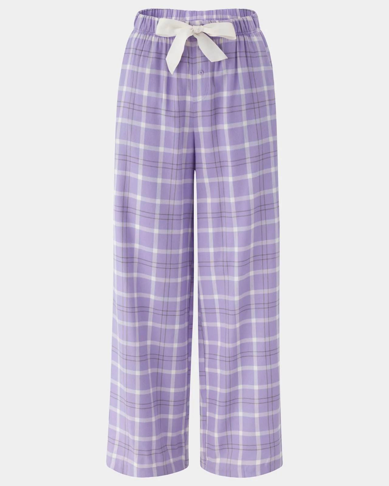 Cozy Flannel Bow Sleep Pant - Image 9