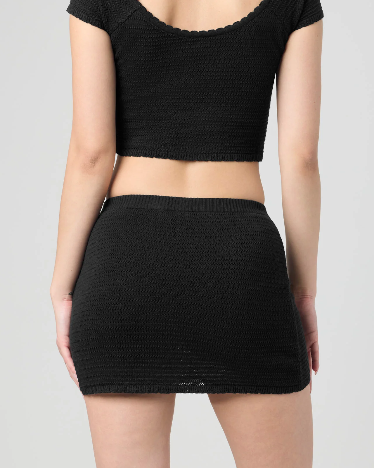 Crochet Mini Skirt - Image 6