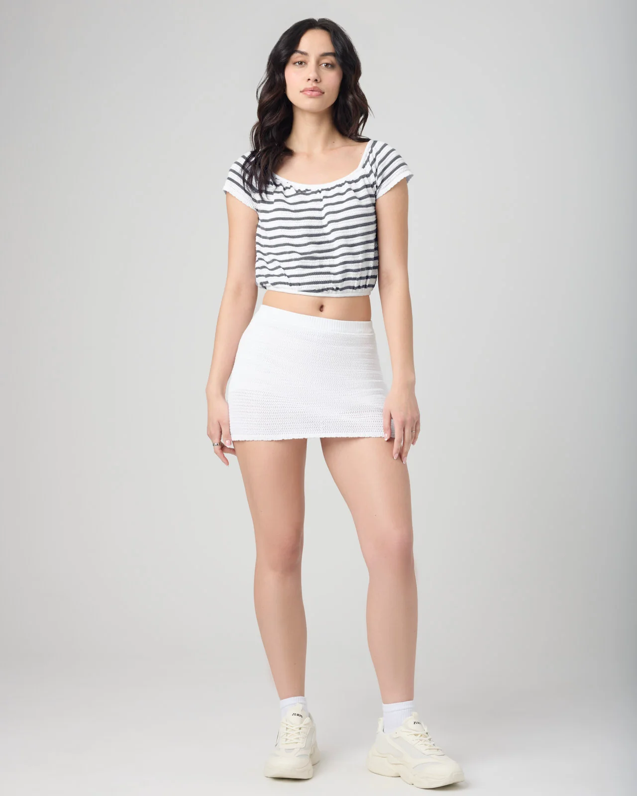 Crochet Off-the-Shoulder Top - Image 11