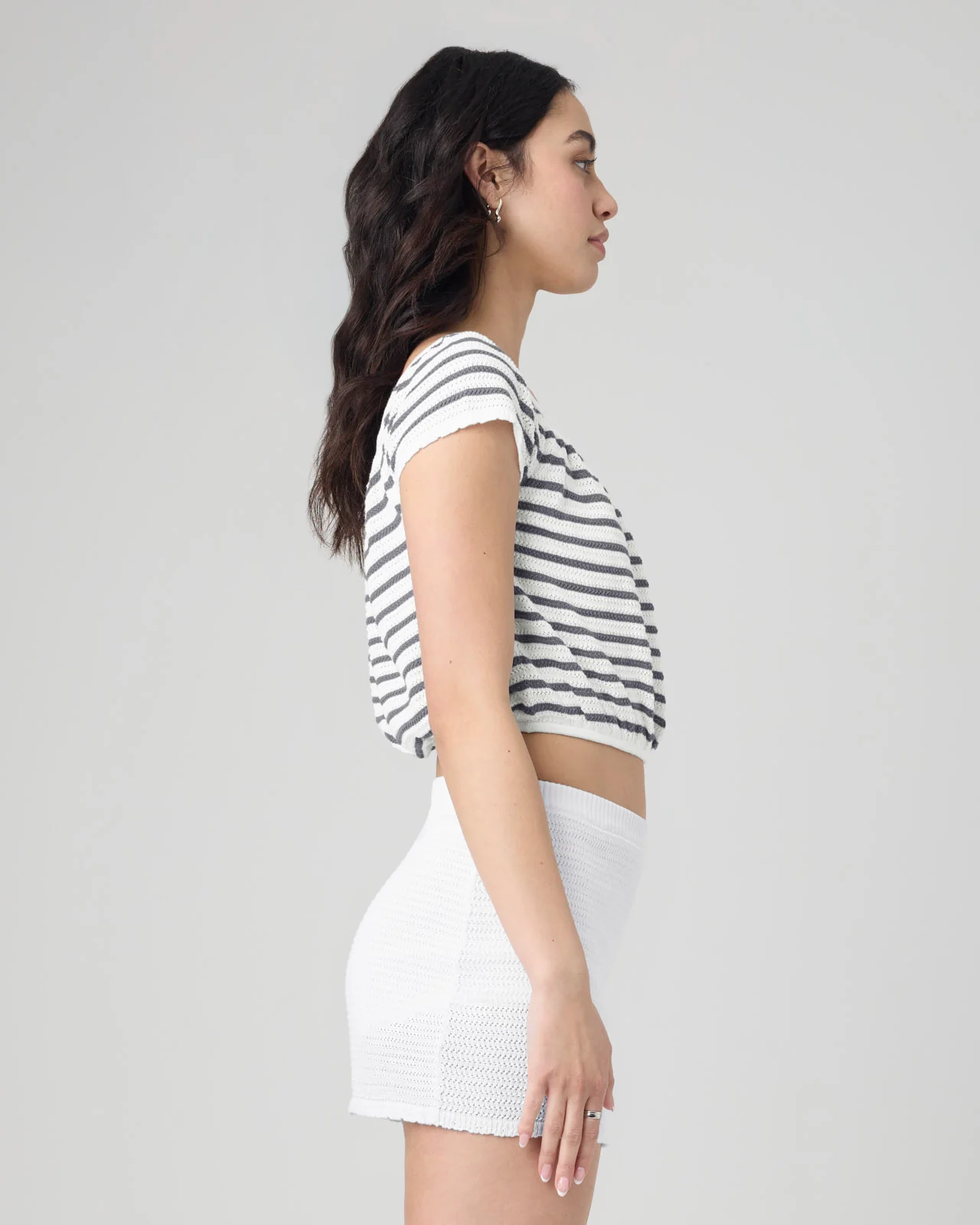 Crochet Off-the-Shoulder Top - Image 12