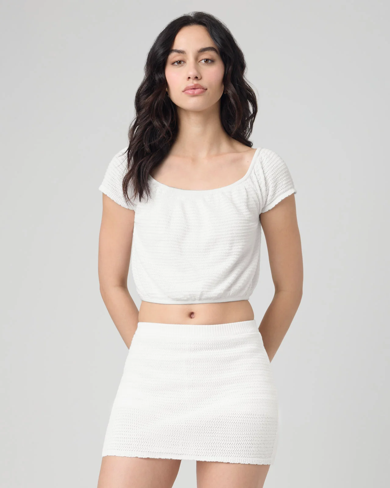 Crochet Off-the-Shoulder Top - Image 14