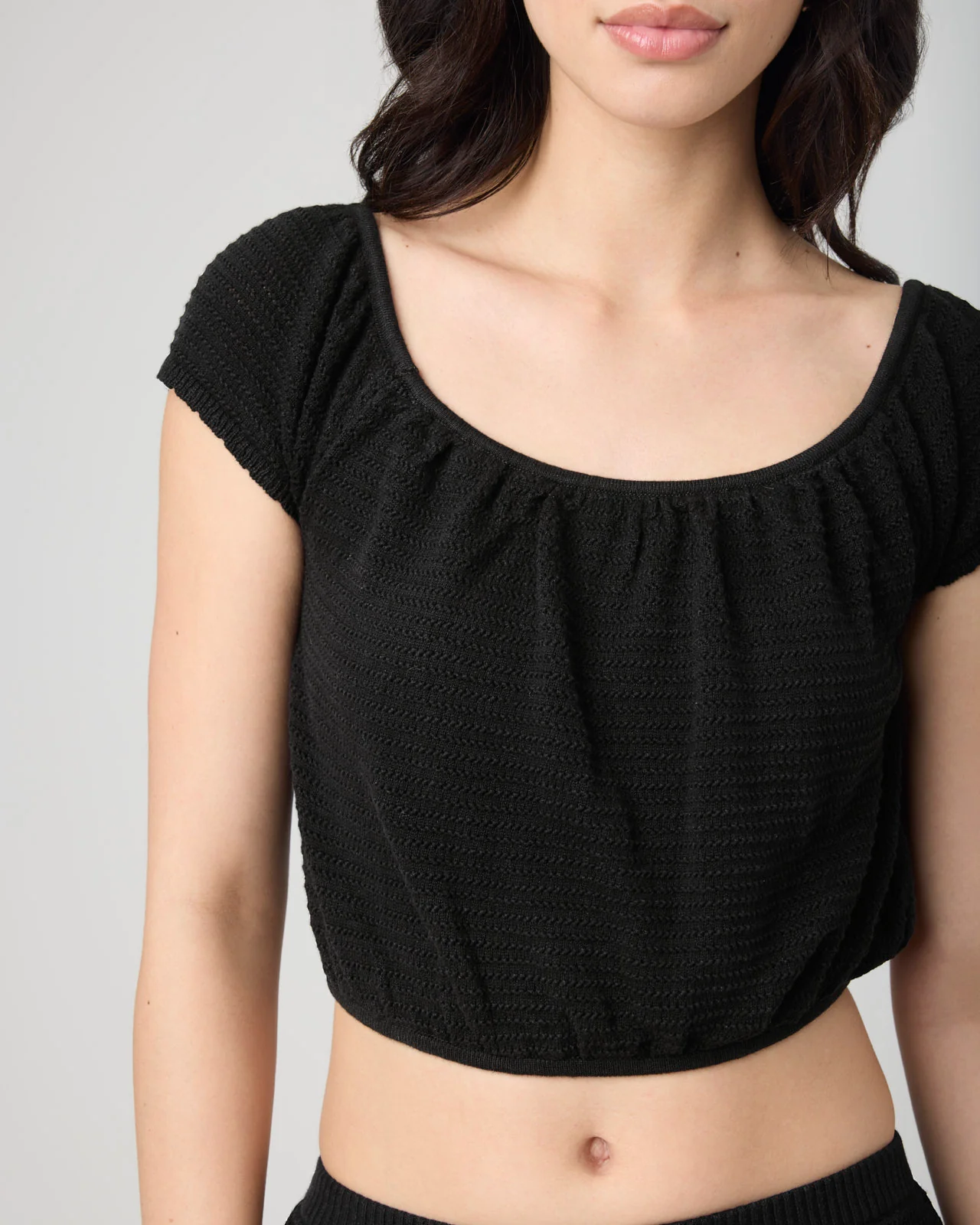 Crochet Off-the-Shoulder Top - Image 3