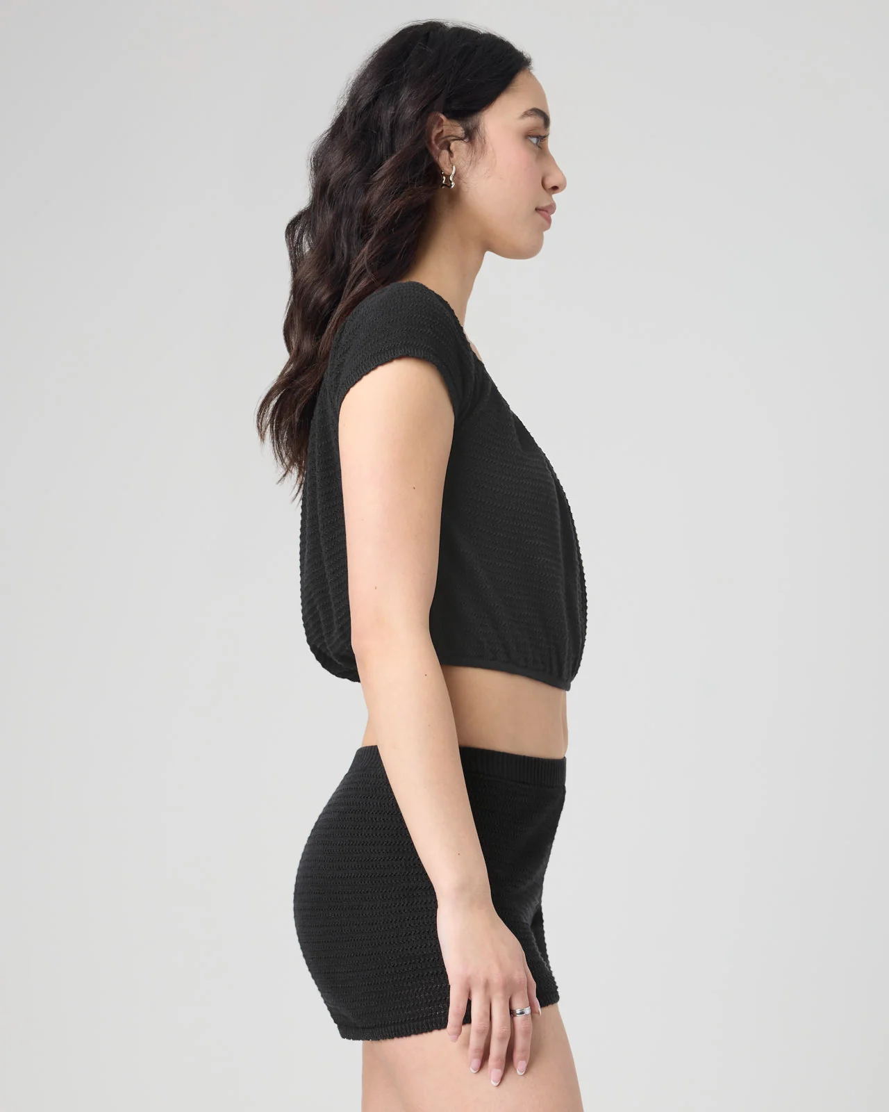 Crochet Off-the-Shoulder Top - Image 5