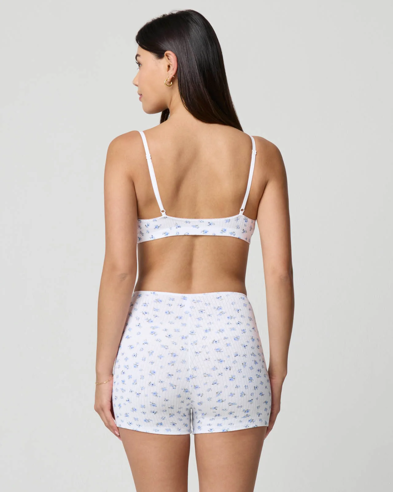 Ditsy Pointelle Bralette & Boxer Set - Image 6